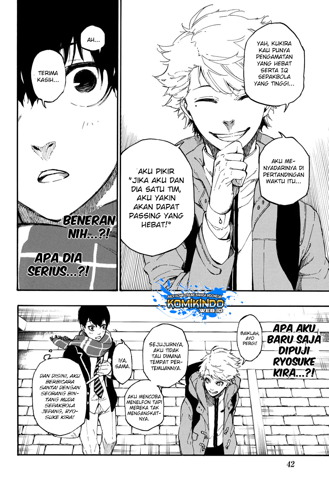 Blue Lock Chapter 1 Halaman 41