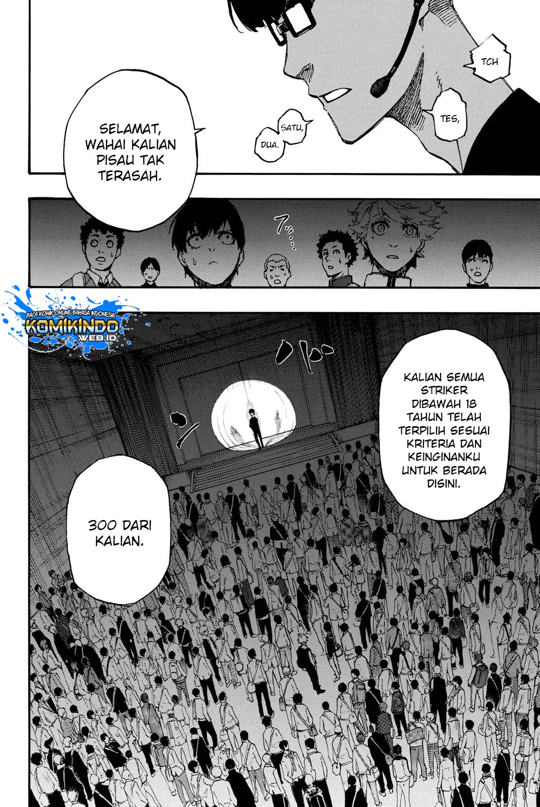 Blue Lock Chapter 1 Halaman 44