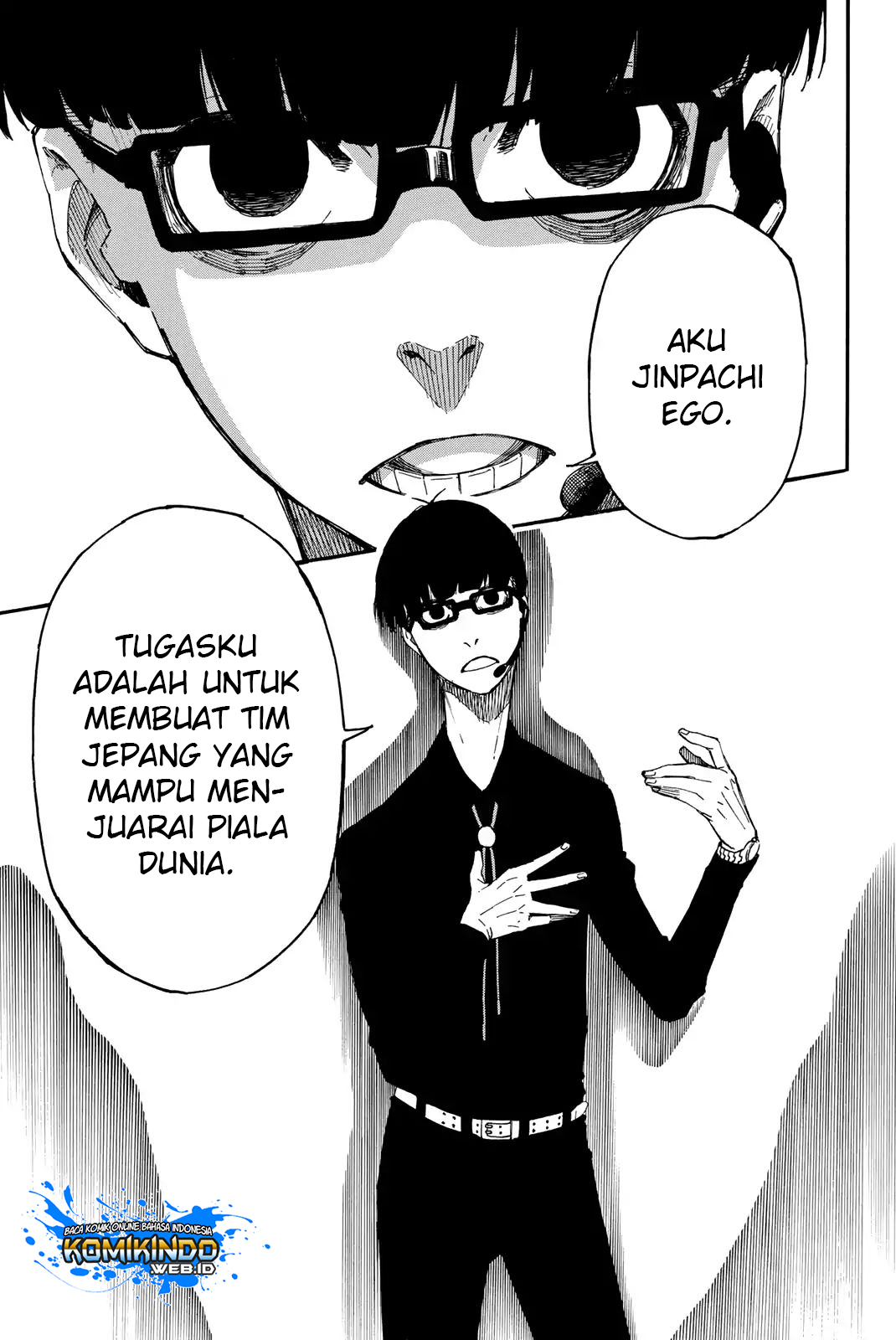 Blue Lock Chapter 1 Halaman 45