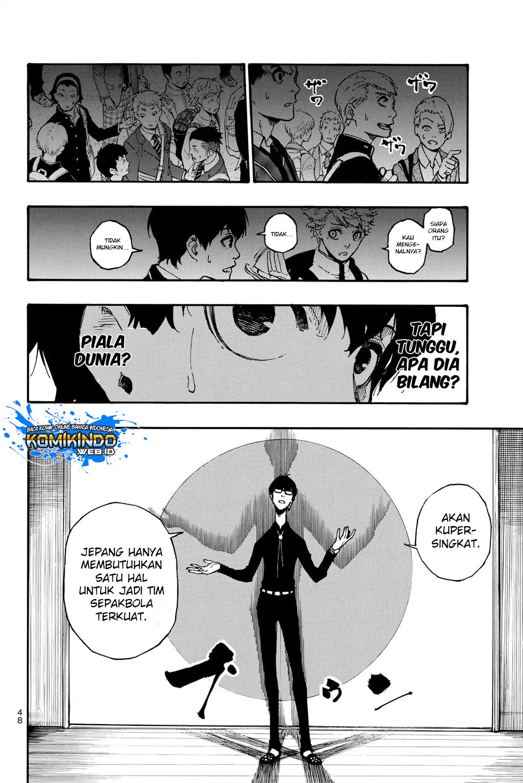 Blue Lock Chapter 1 Halaman 46
