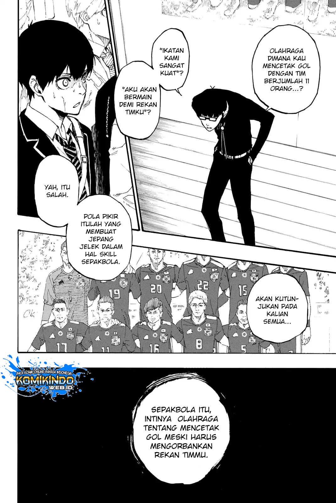 Blue Lock Chapter 1 Halaman 55