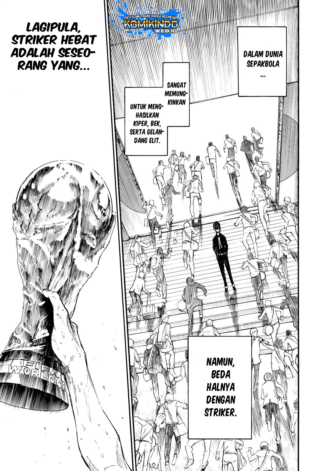 Blue Lock Chapter 1 Halaman 73
