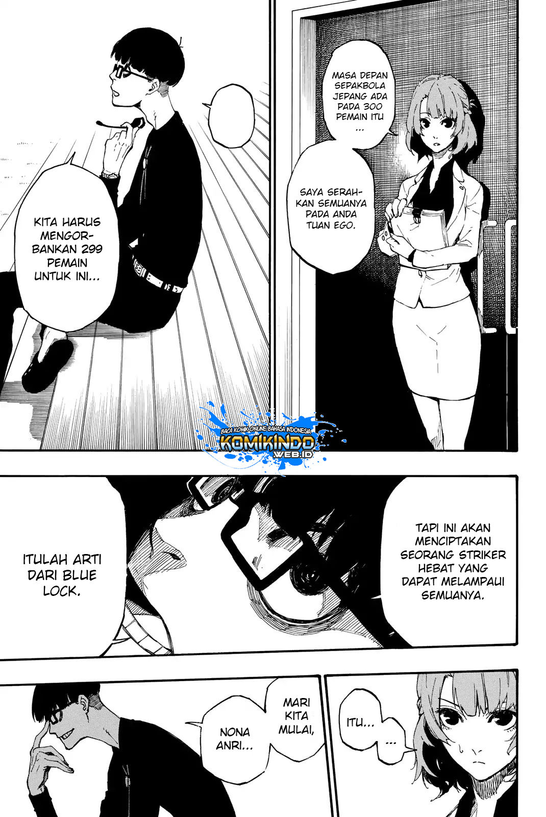 Blue Lock Chapter 1 Halaman 76