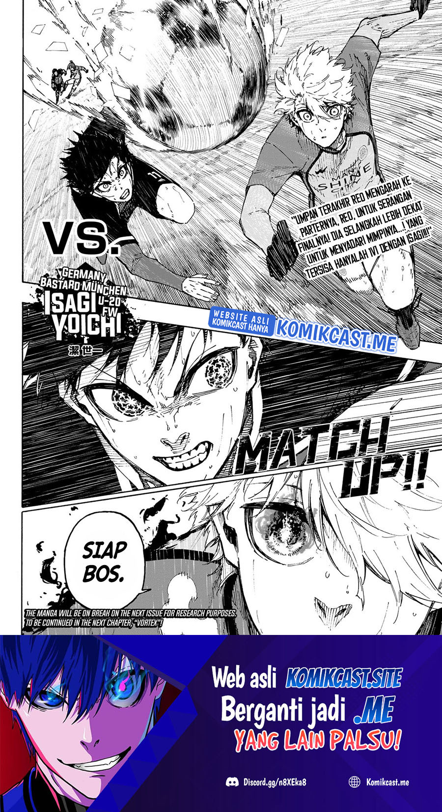 Blue Lock Chapter 189 Halaman 20