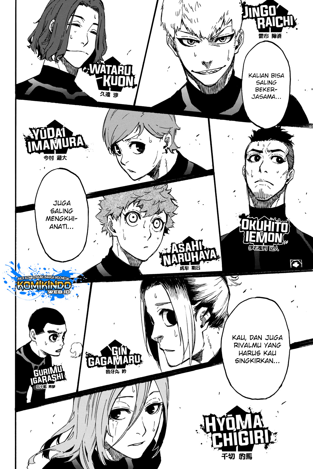 Blue Lock Chapter 372.2 Halaman 73