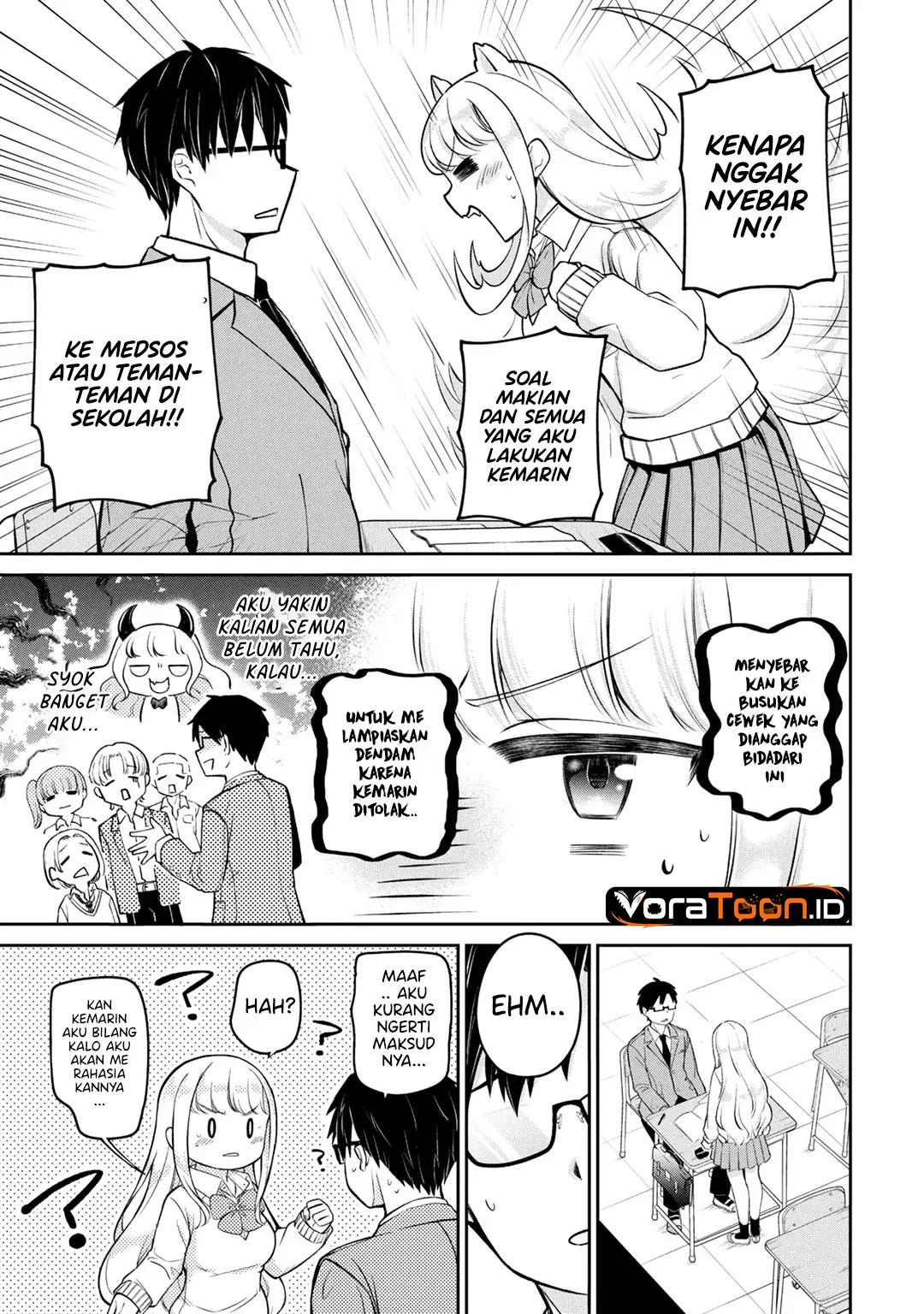 Class No Tenshi Ni Kokutta Kekka Chapter 2 Halaman 8