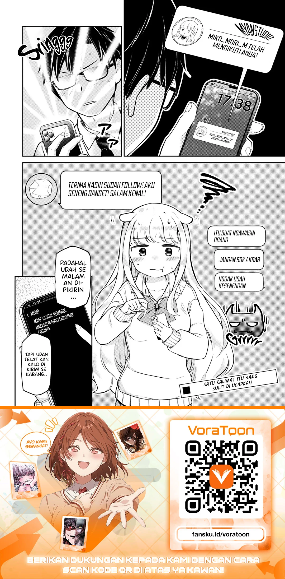 Class No Tenshi Ni Kokutta Kekka Chapter 2 Halaman 15