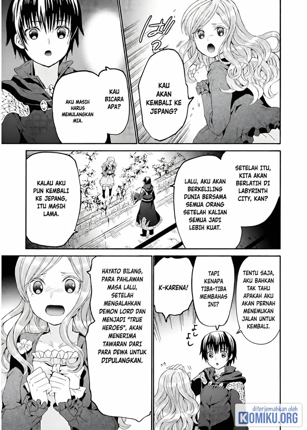 Death March Kara Hajimaru Isekai Kyousoukyoku Chapter 109 Halaman 3
