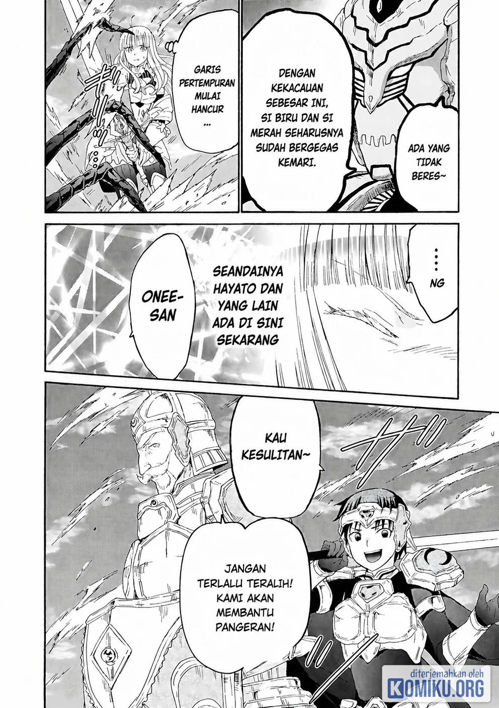 Death March Kara Hajimaru Isekai Kyousoukyoku Chapter 114 Halaman 10
