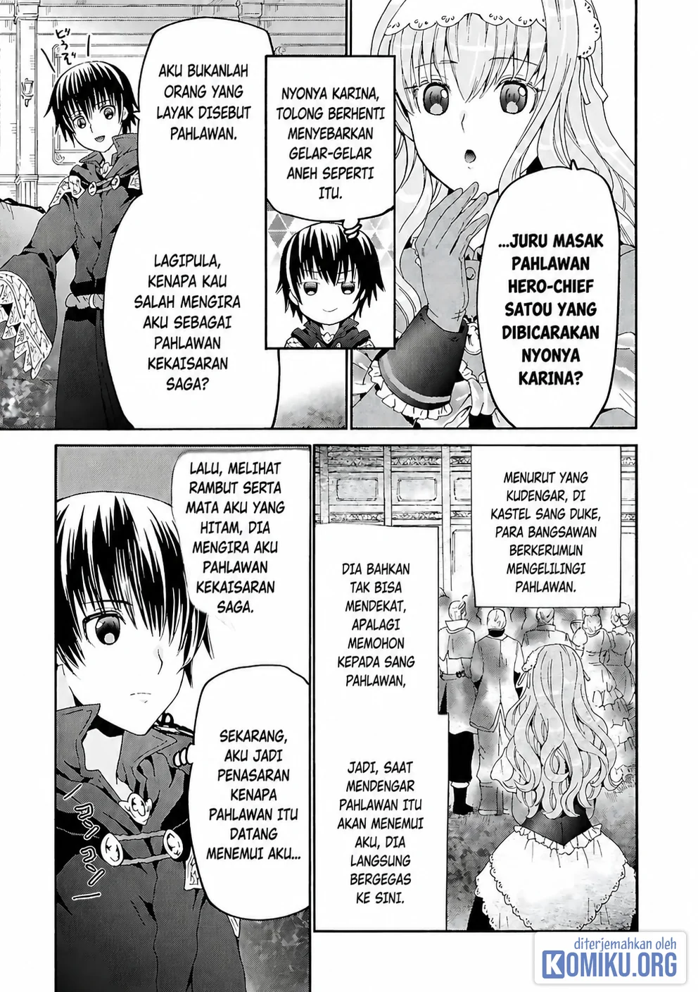 Death March Kara Hajimaru Isekai Kyousoukyoku Chapter 118 Halaman 16