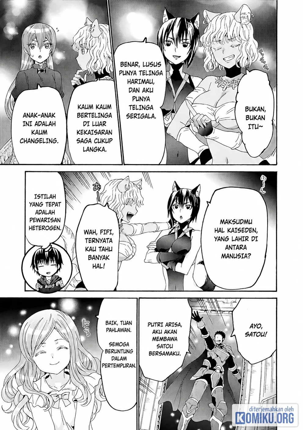 Death March Kara Hajimaru Isekai Kyousoukyoku Chapter 119 Halaman 14