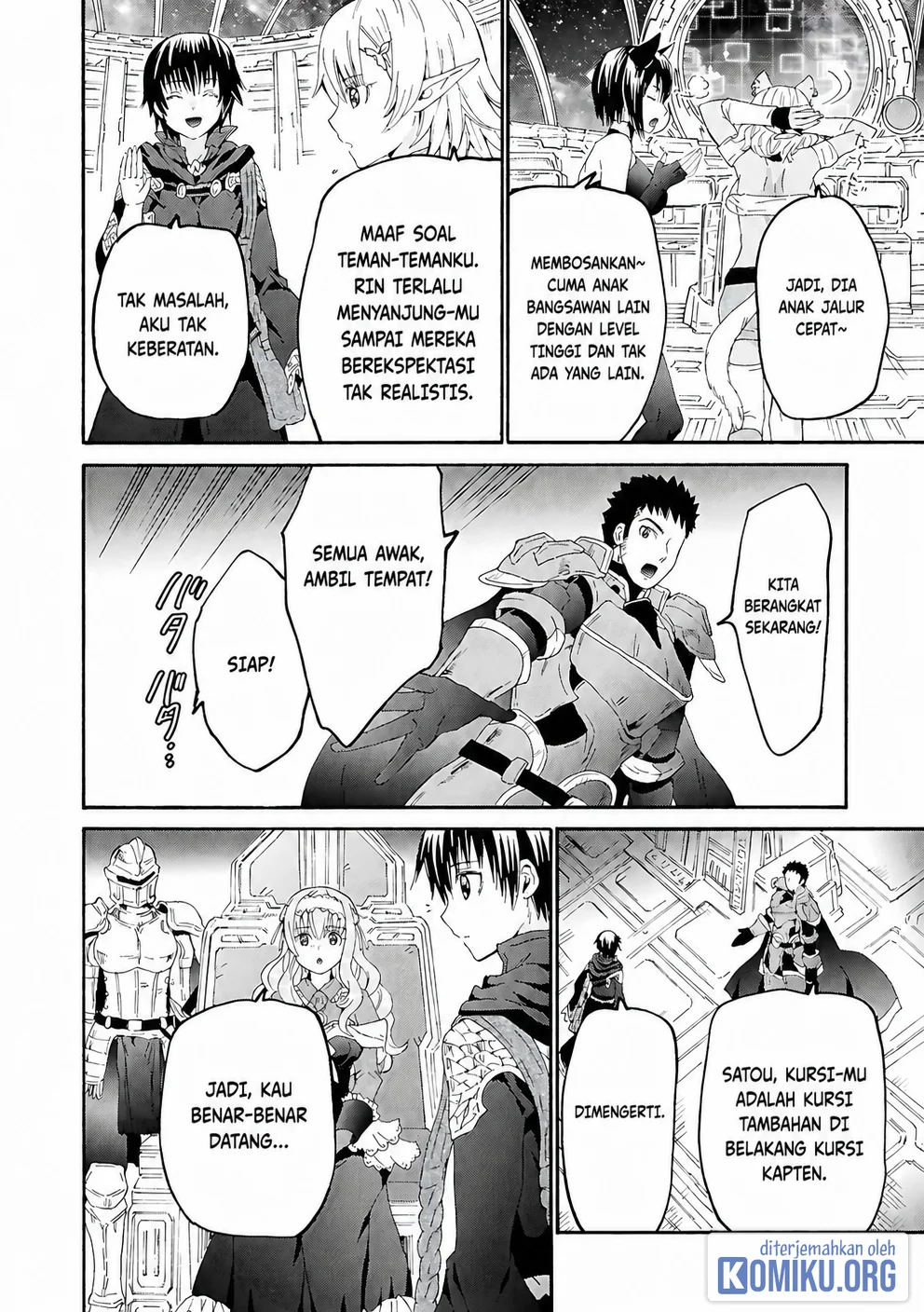 Death March Kara Hajimaru Isekai Kyousoukyoku Chapter 119 Halaman 17