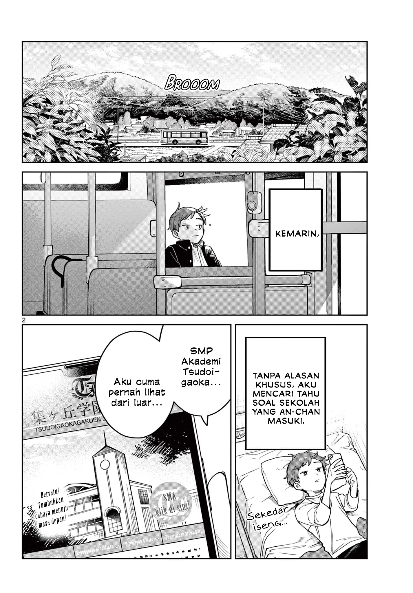 Futari Bus Chapter 3 Halaman 2