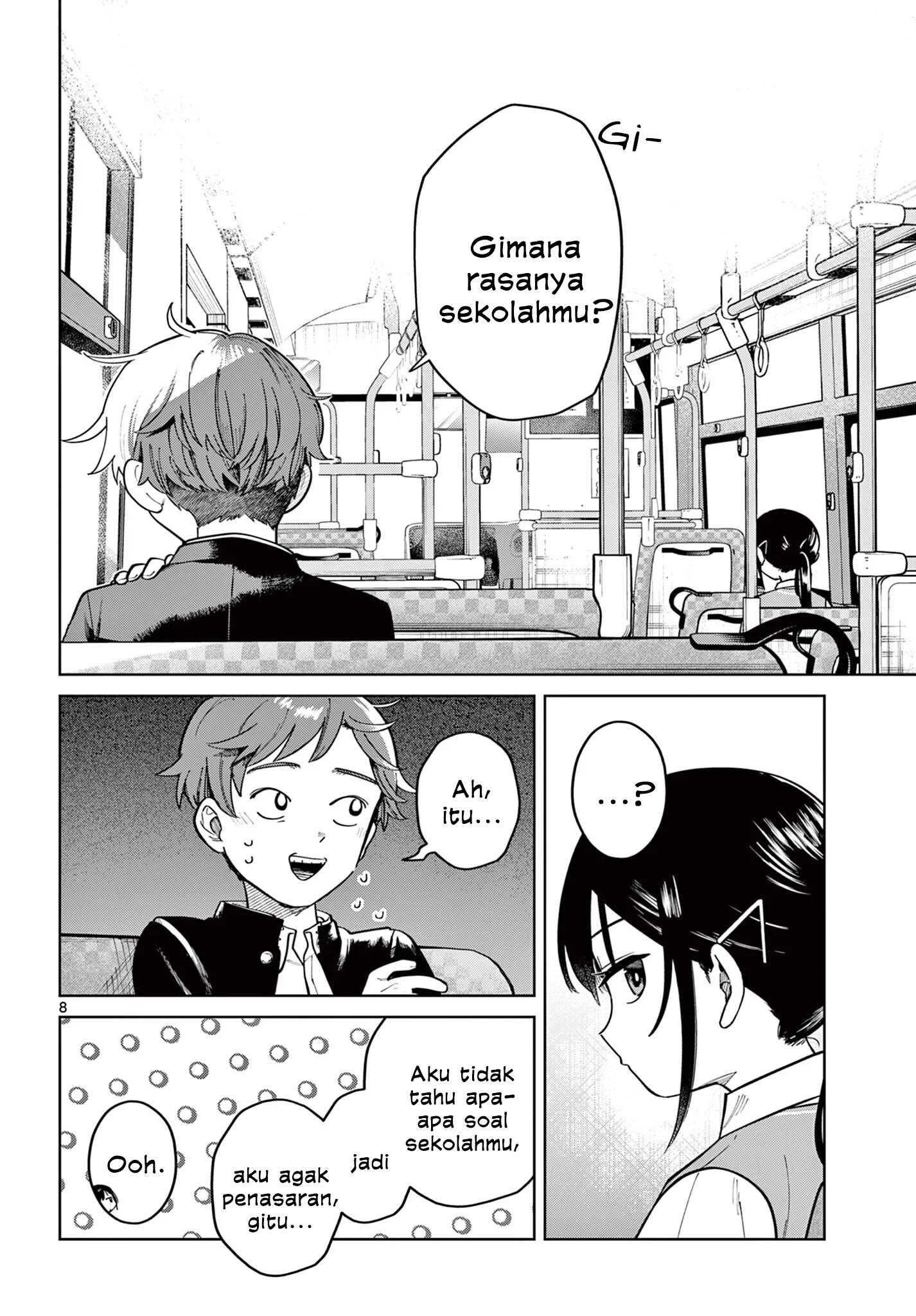 Futari Bus Chapter 3 Halaman 8