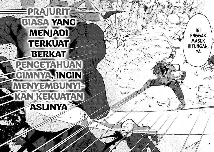 Game Chishiki De Saikyou Ni Natta Mob Heishi Wa Shin No Jitsuryoku Wo Kakushitai Chapter 16.1 Halaman 2