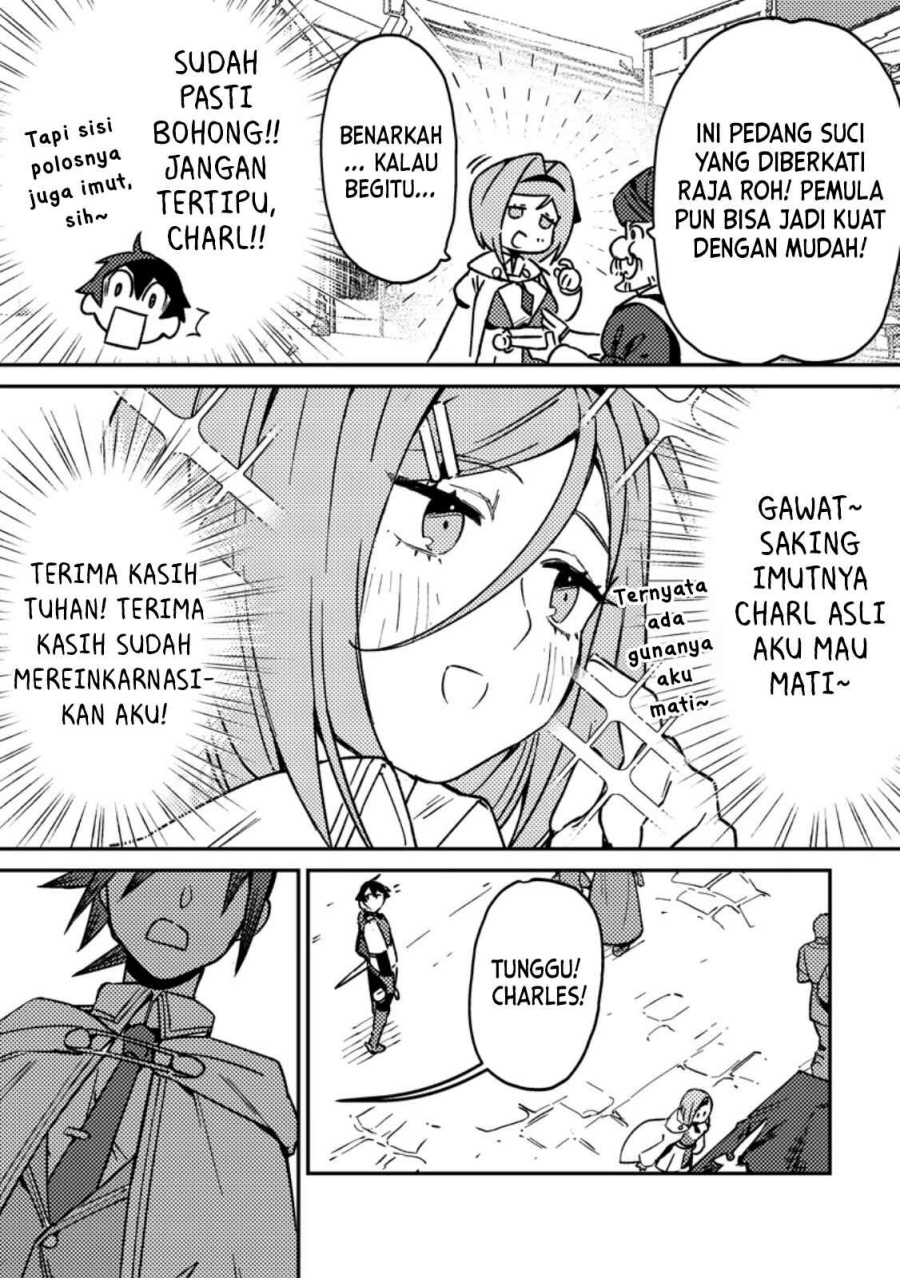 Game Chishiki De Saikyou Ni Natta Mob Heishi Wa Shin No Jitsuryoku Wo Kakushitai Chapter 2.1 Halaman 8