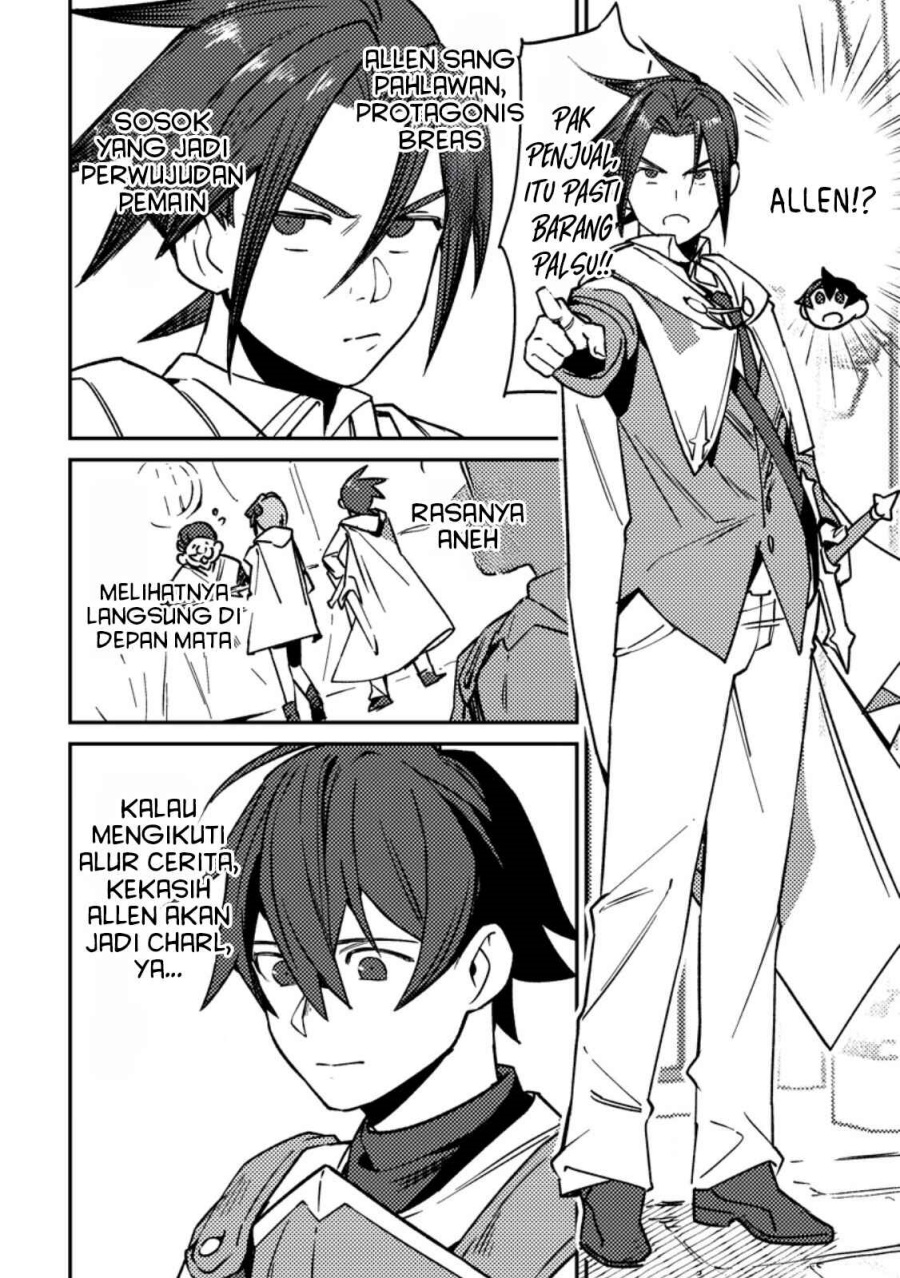 Game Chishiki De Saikyou Ni Natta Mob Heishi Wa Shin No Jitsuryoku Wo Kakushitai Chapter 2.1 Halaman 9