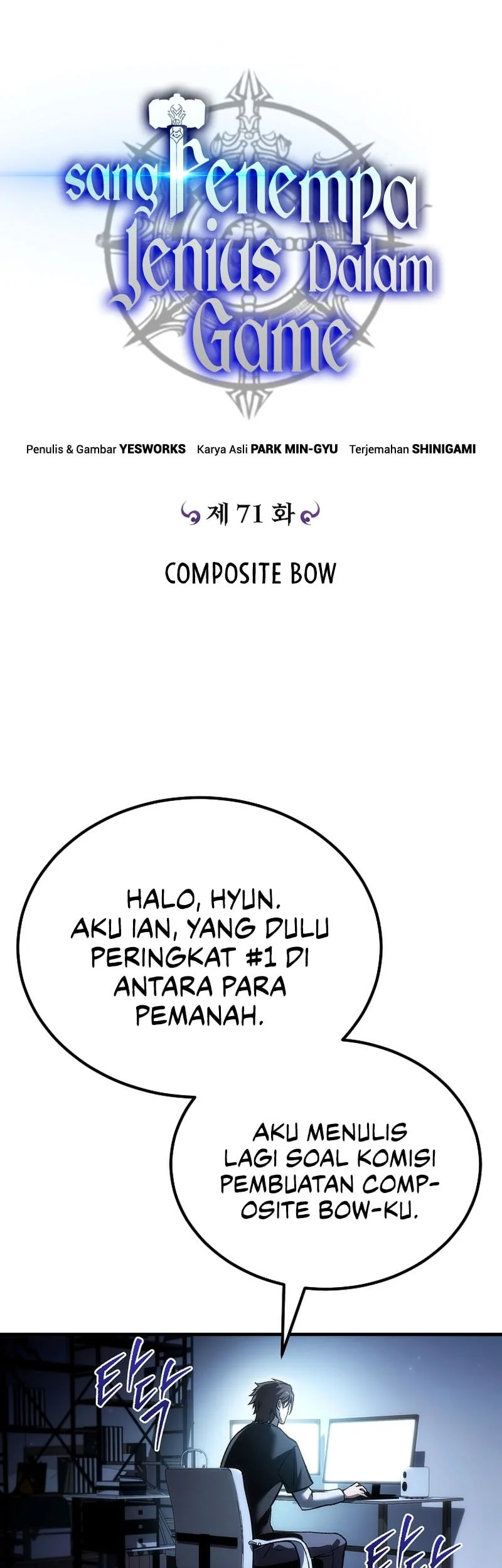Genius Blacksmiths Game Chapter 71 Halaman 15