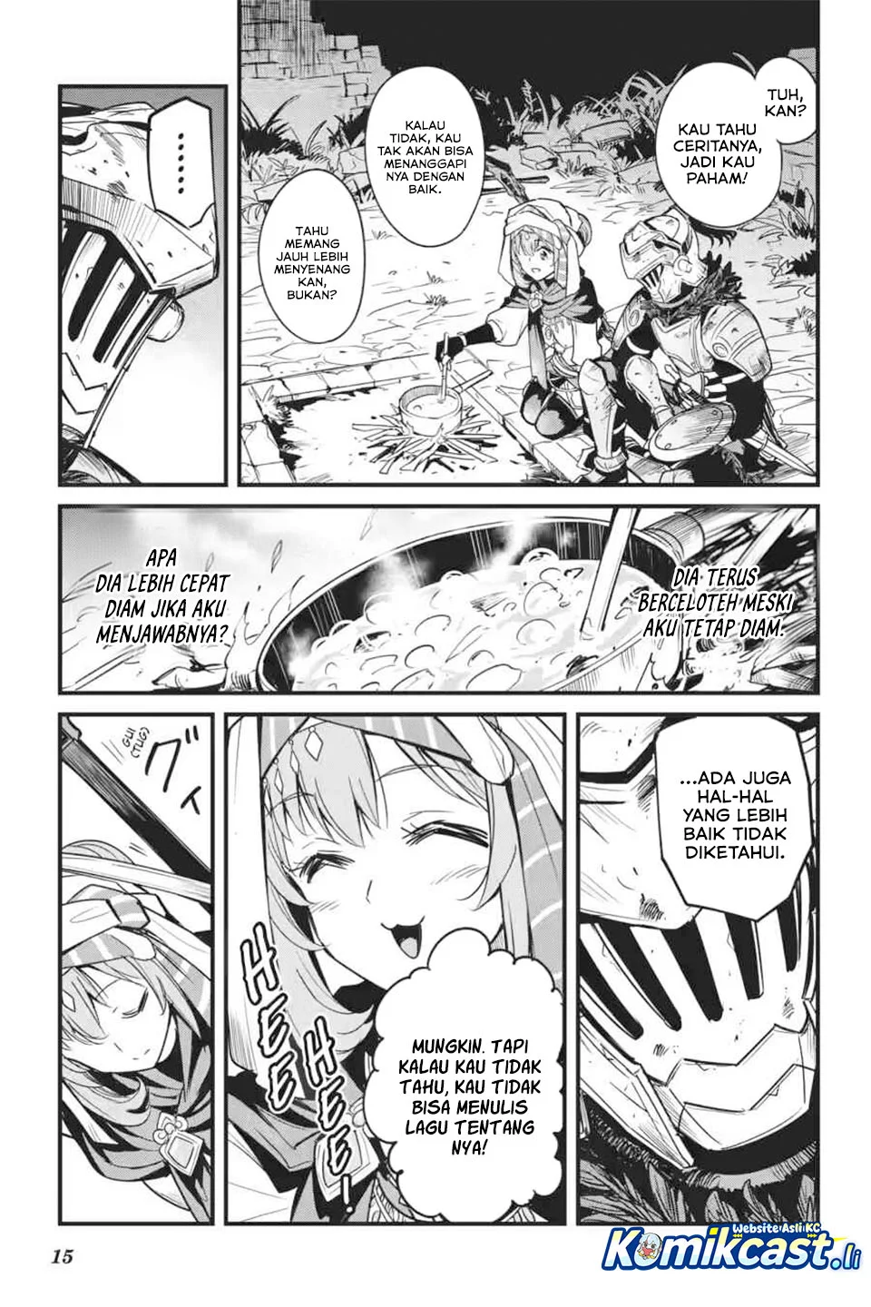 Goblin Slayer Gaiden Year One Chapter 122 Halaman 15