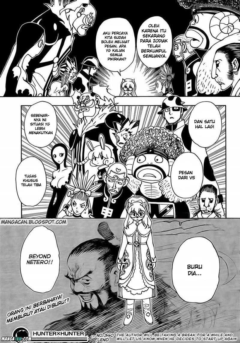 Hunter X Hunter Chapter 340 Halaman 18
