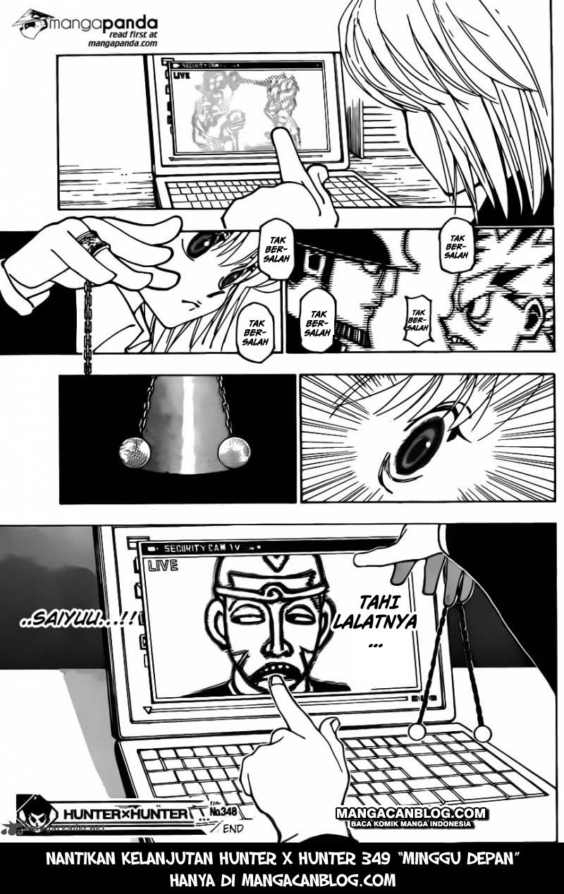 Hunter X Hunter Chapter 348 Halaman 19