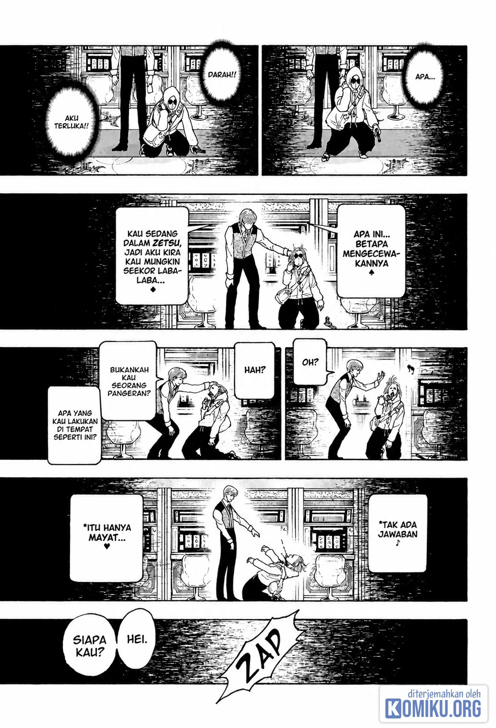 Hunter X Hunter Chapter 420 Halaman 9