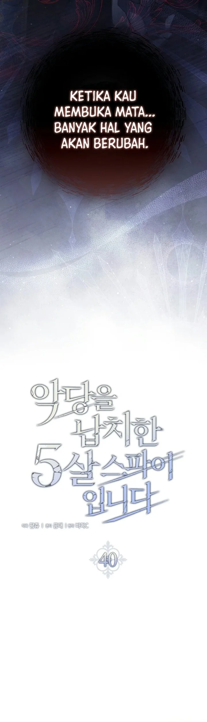 I Am The 5 Year Old Spy Who Kidnapped The Villain Chapter 40 Halaman 38