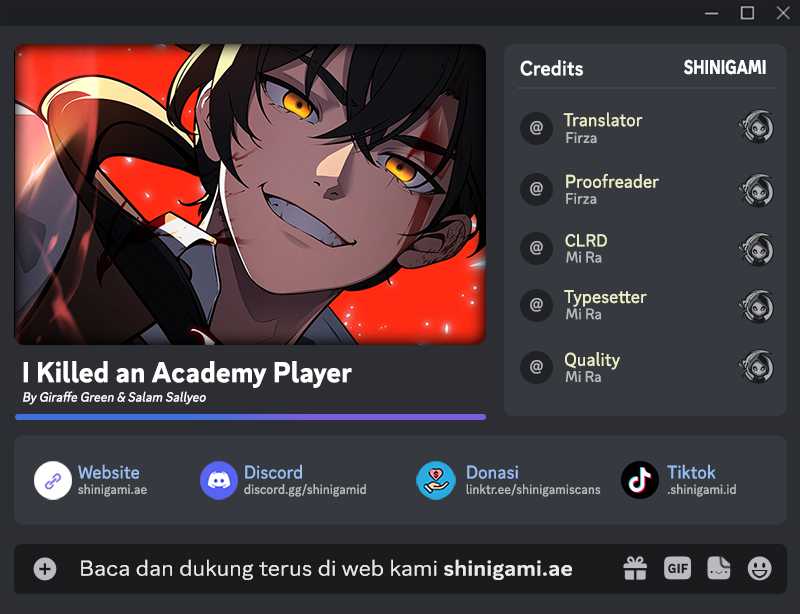 I Killed An Academy Player Chapter 5 Halaman 7