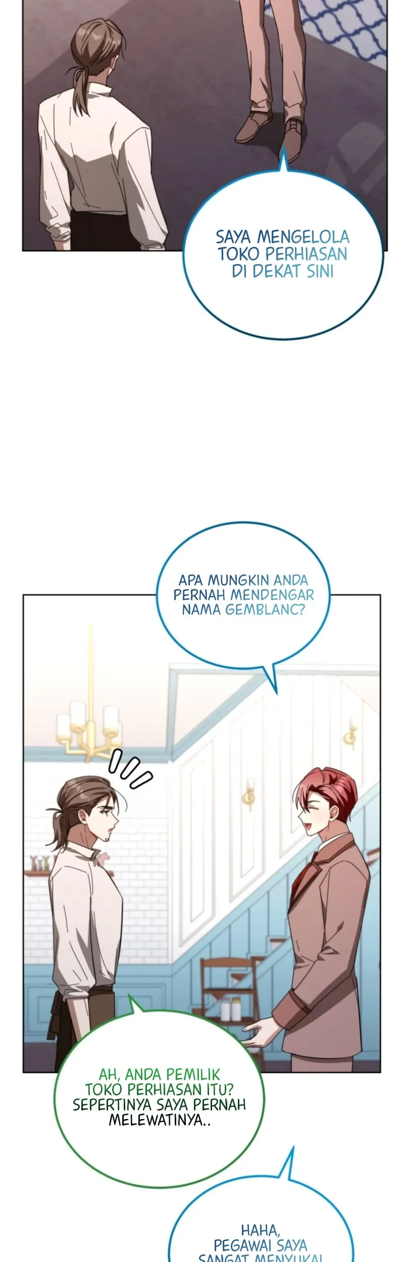I Received A Request From The Villain Boss Chapter 32 Halaman 34