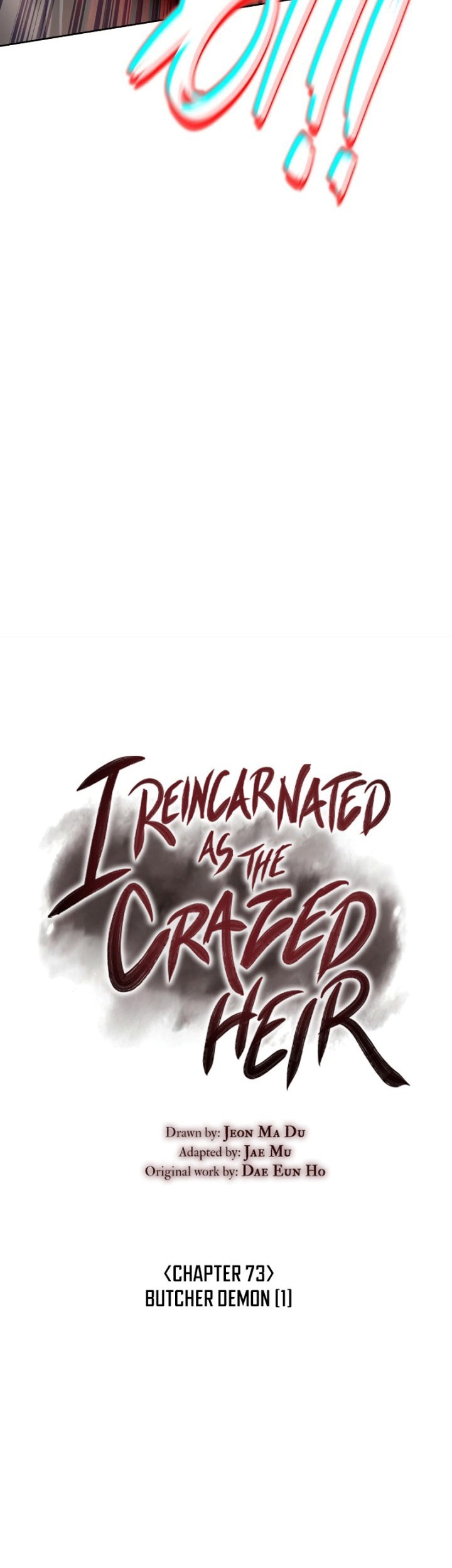 I Reincarnated As The Crazed Heir Chapter 73 Halaman 45