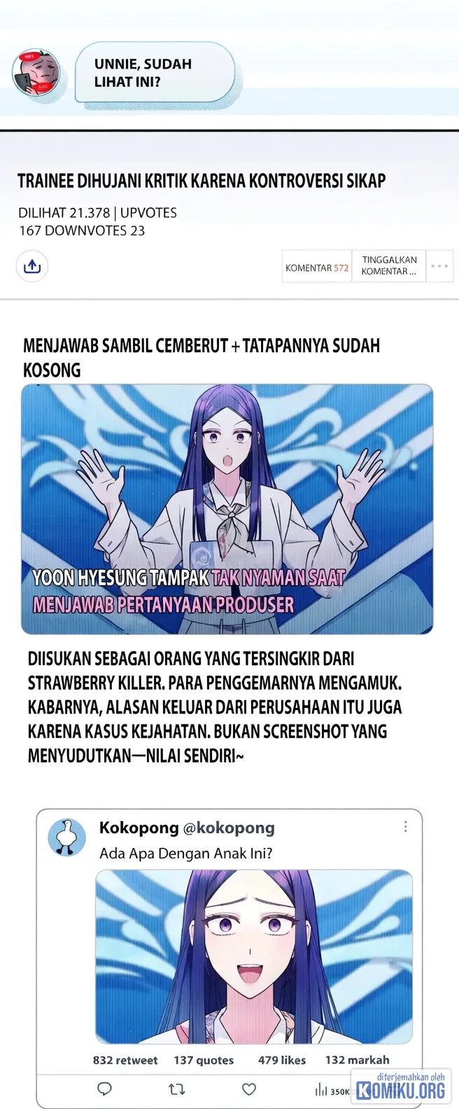 I Tried To Debut My Kid But Ended Up Debuting Myself Chapter 24 Halaman 12