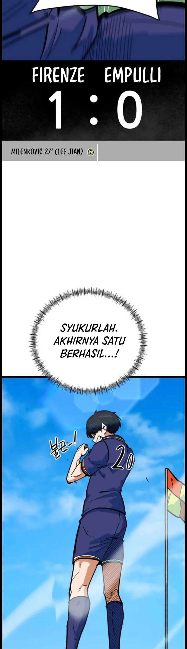 Im Being Misunderstood As A Soccer Genius Chapter 83 Halaman 55