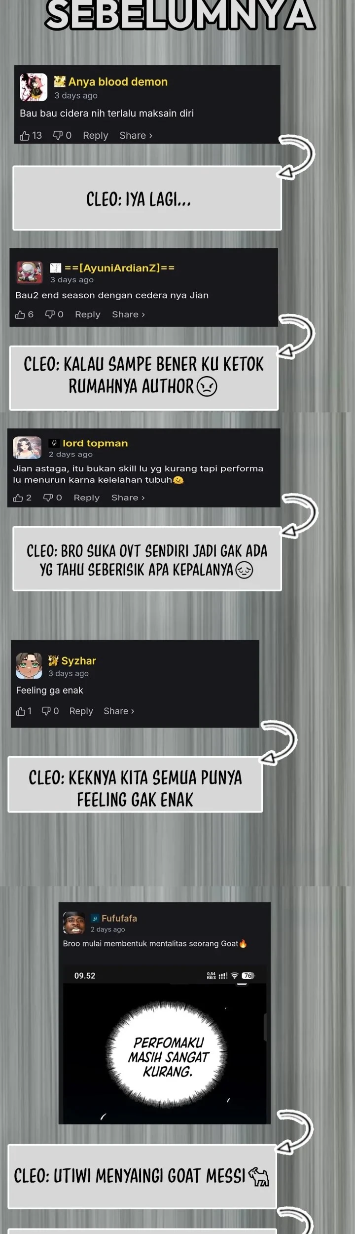 Im Being Misunderstood As A Soccer Genius Chapter 83 Halaman 83