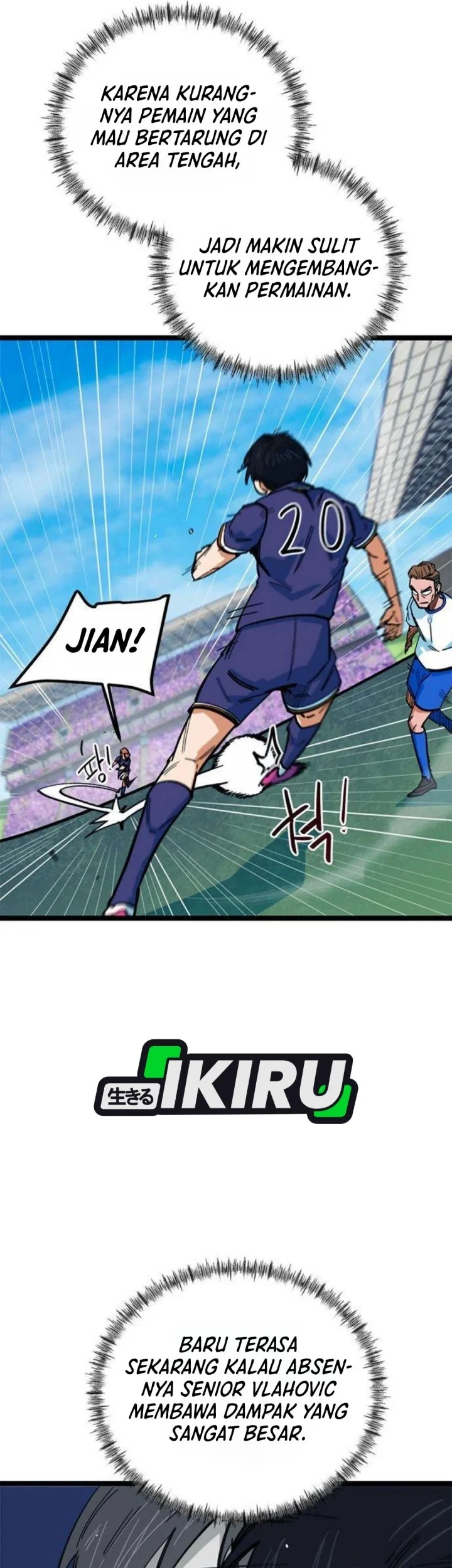 Im Being Misunderstood As A Soccer Genius Chapter 84 Halaman 6