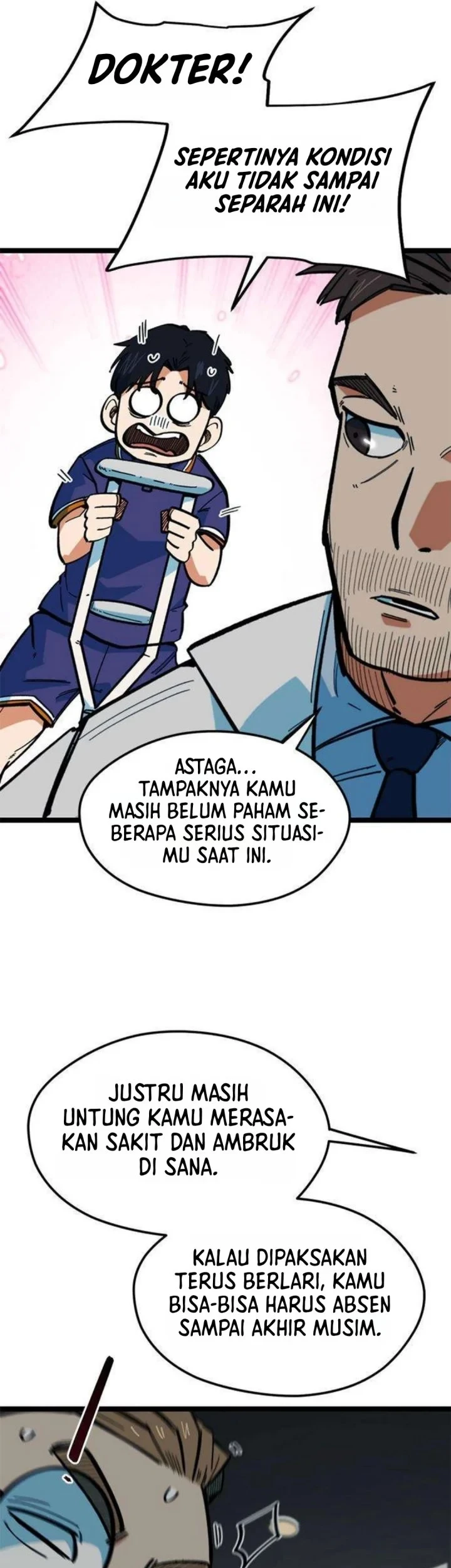 Im Being Misunderstood As A Soccer Genius Chapter 84 Halaman 69