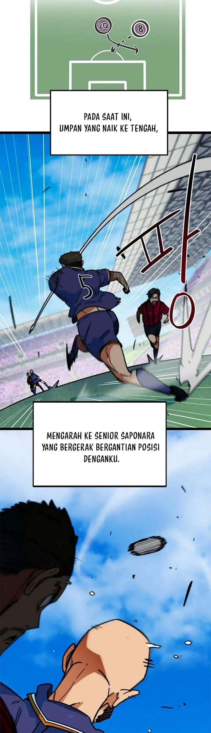Im Being Misunderstood As A Soccer Genius Chapter 88 Halaman 44