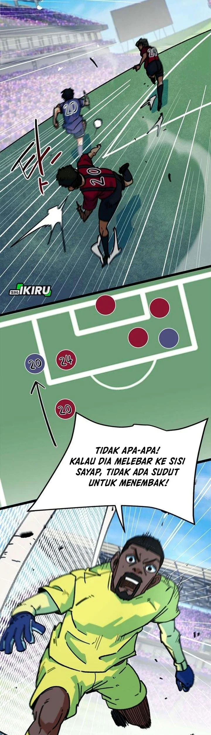 Im Being Misunderstood As A Soccer Genius Chapter 88 Halaman 63