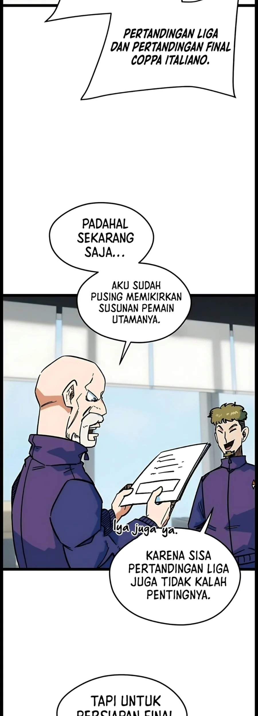 Im Being Misunderstood As A Soccer Genius Chapter 89 Halaman 76