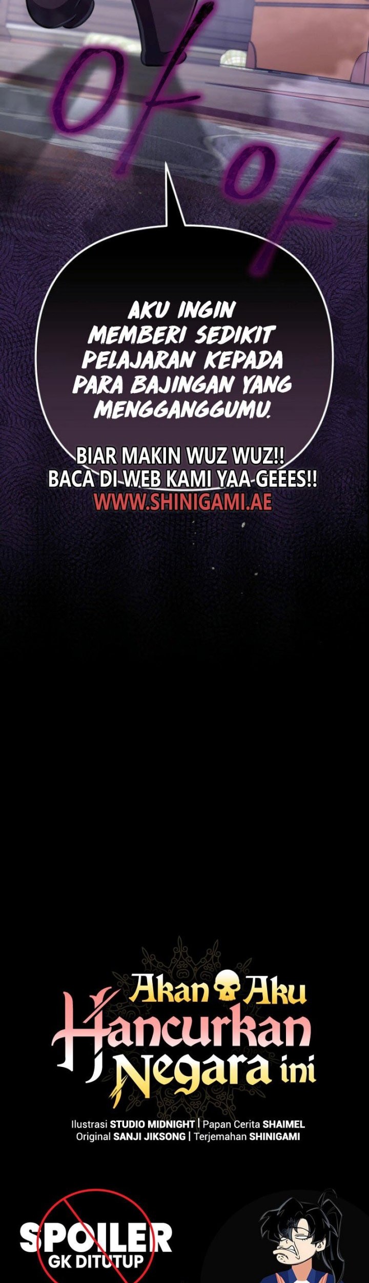 Im Going To Destroy This Country Chapter 26 Halaman 56