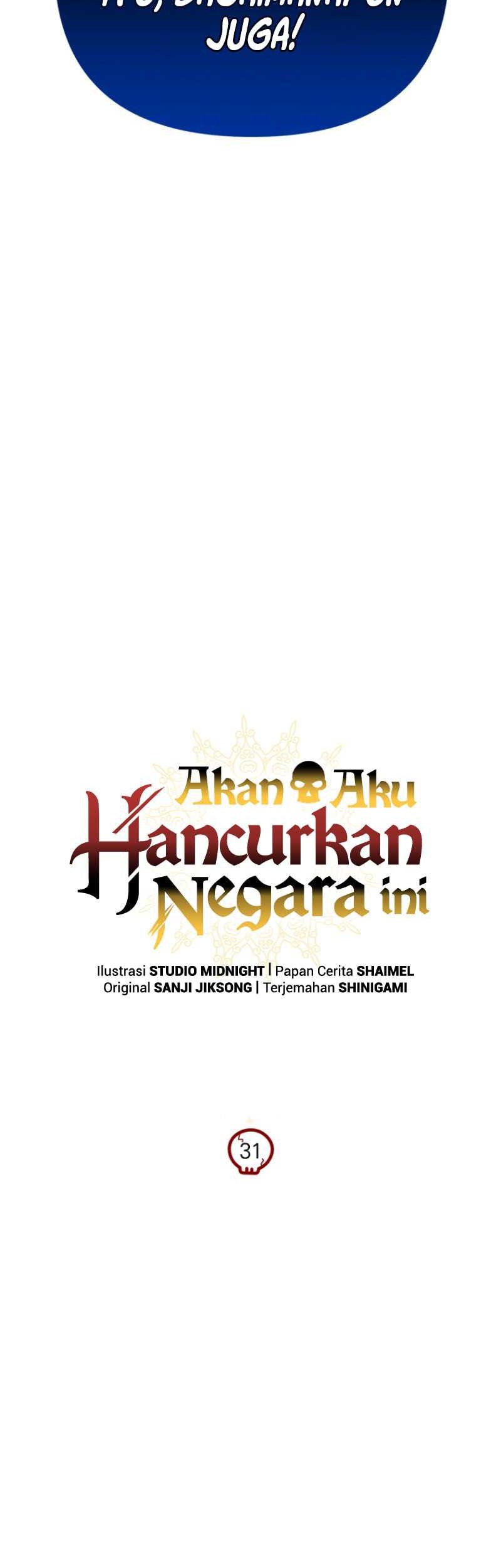 Im Going To Destroy This Country Chapter 31 Halaman 17