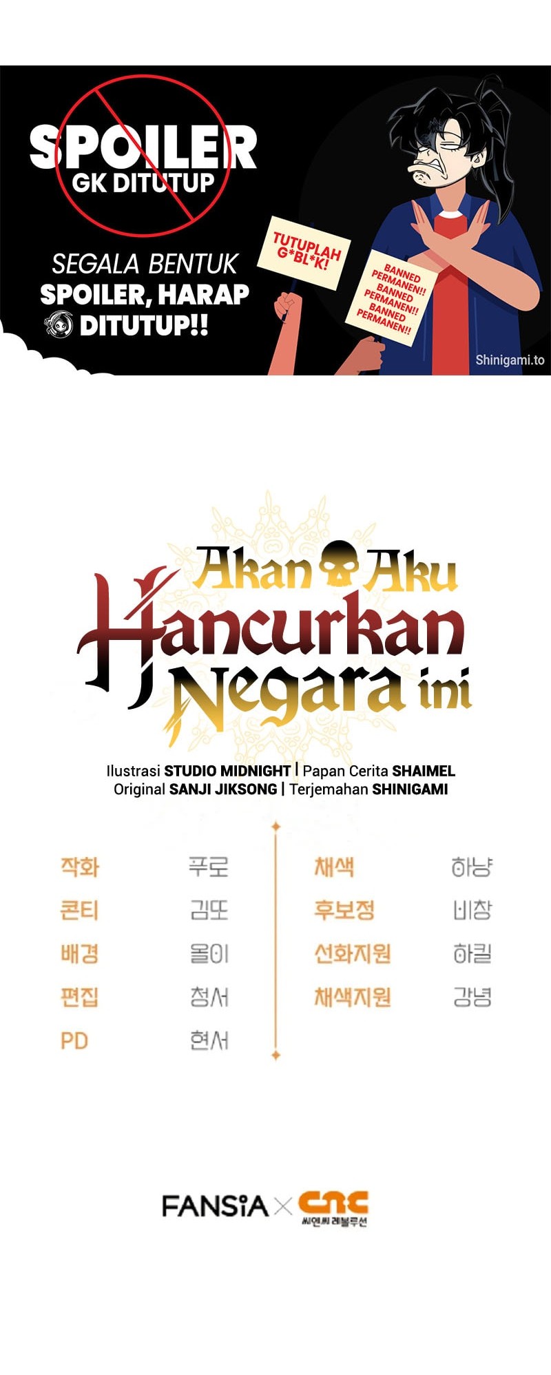Im Going To Destroy This Country Chapter 38 Halaman 72
