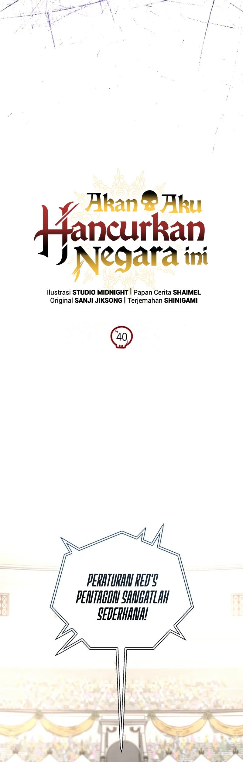 Im Going To Destroy This Country Chapter 40 Halaman 44