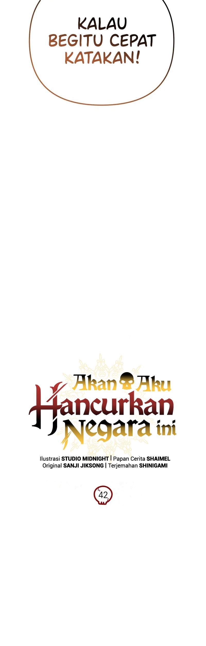 Im Going To Destroy This Country Chapter 42 Halaman 16