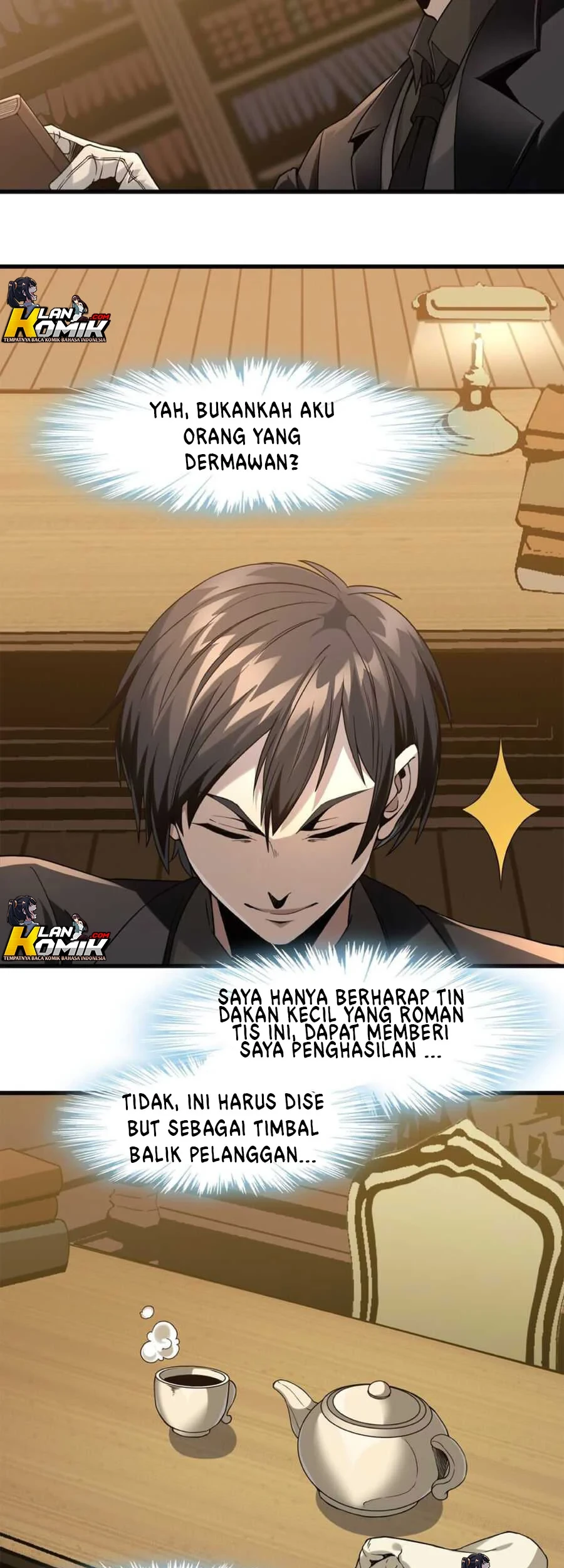 Im Really Not The Demon Gods Lackey Chapter 1 Halaman 8