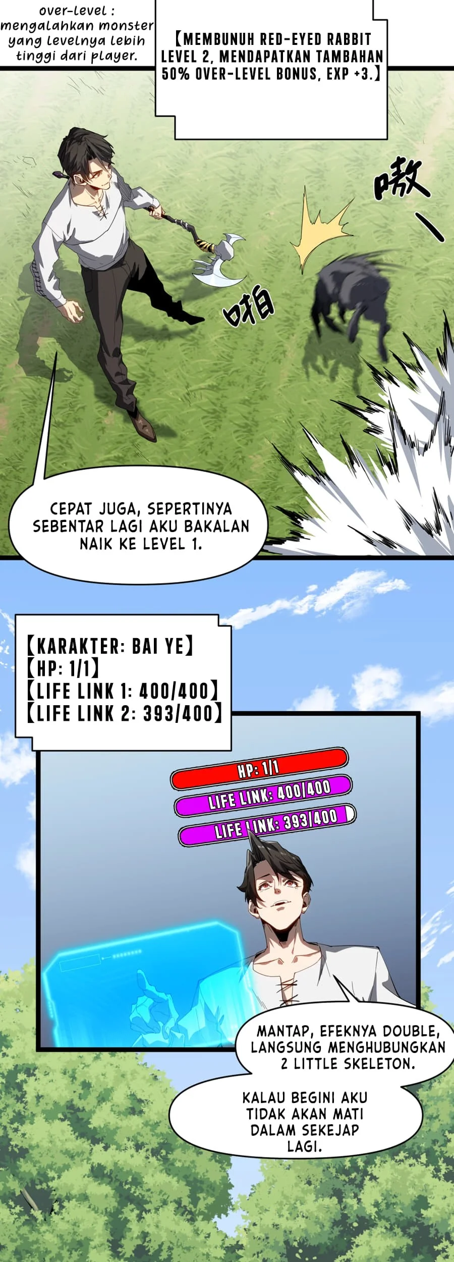 Invincible With Only A Single Point Of Hp Chapter 2 Halaman 26
