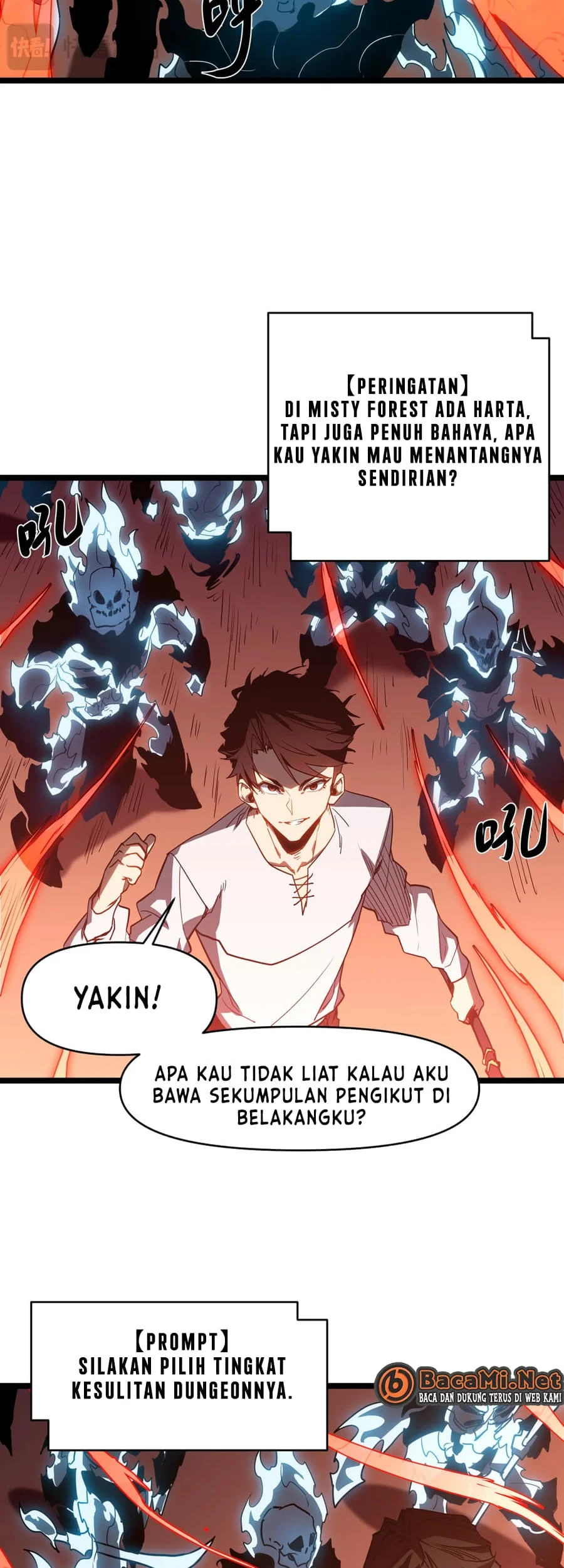 Invincible With Only A Single Point Of Hp Chapter 2 Halaman 44