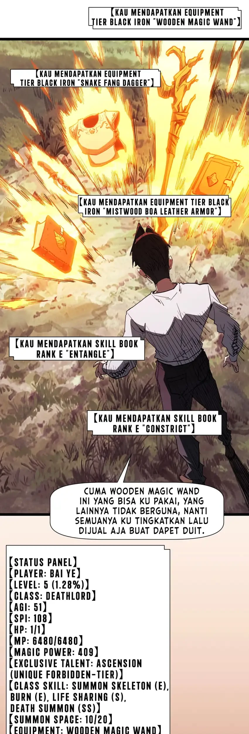 Invincible With Only A Single Point Of Hp Chapter 3 Halaman 20