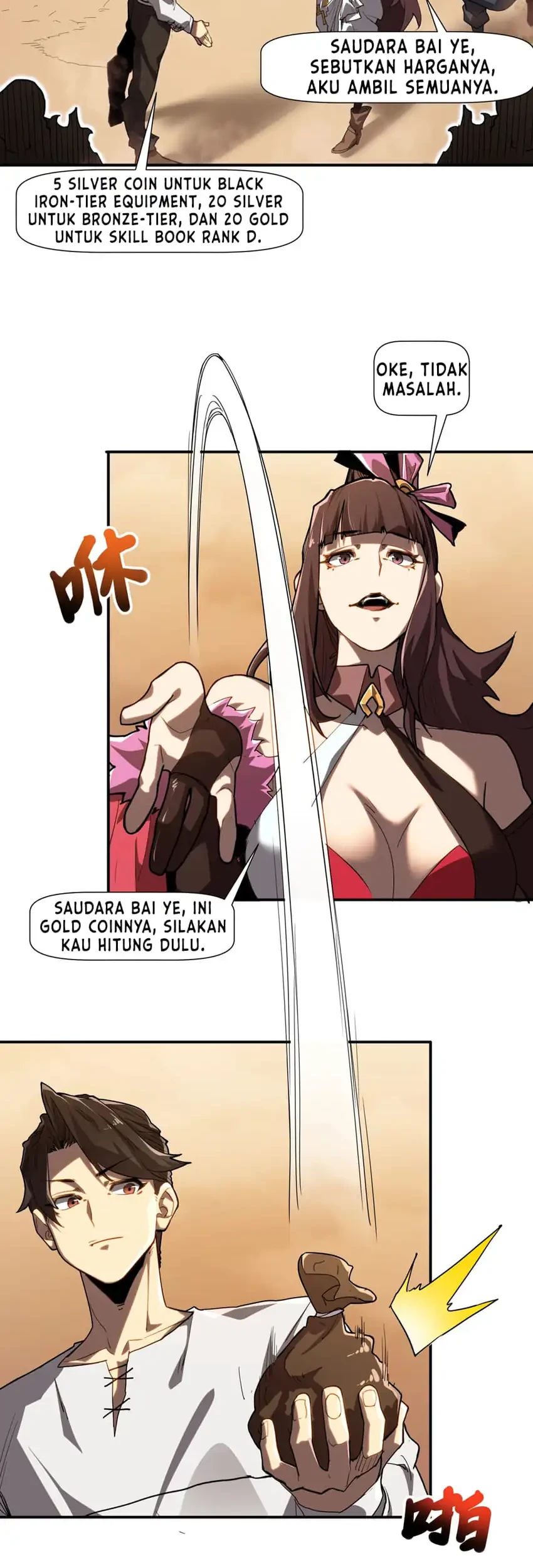 Invincible With Only A Single Point Of Hp Chapter 8 Halaman 28
