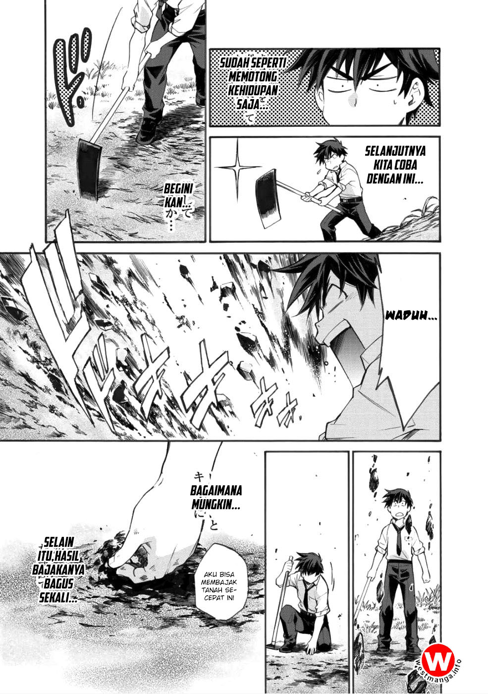 Isekai De Tochi O Katte Noujou O Tsukurou Chapter 1 Halaman 32