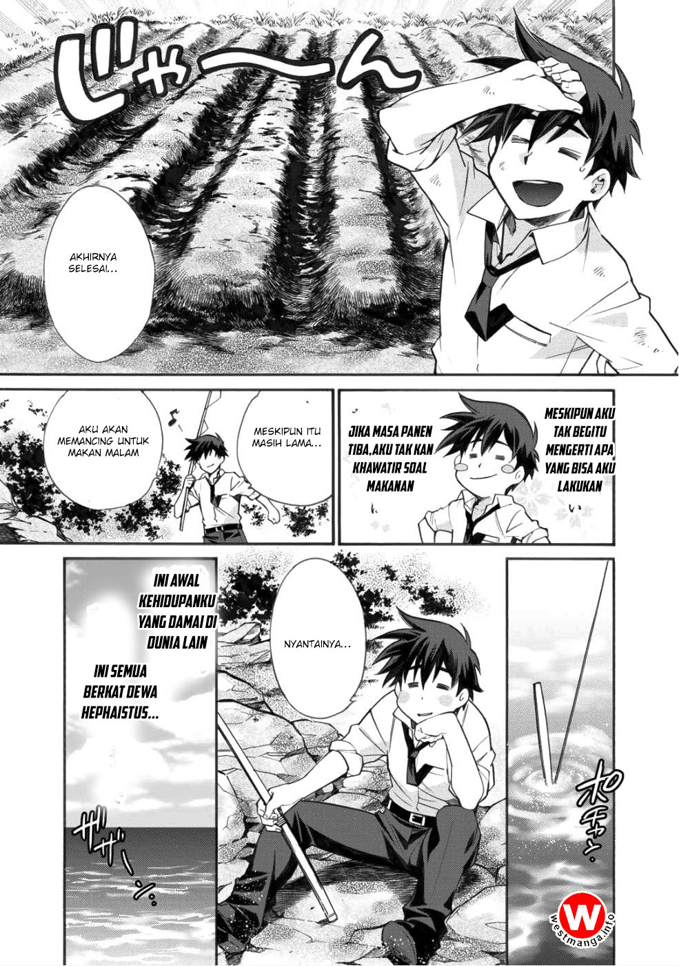 Isekai De Tochi O Katte Noujou O Tsukurou Chapter 1 Halaman 34